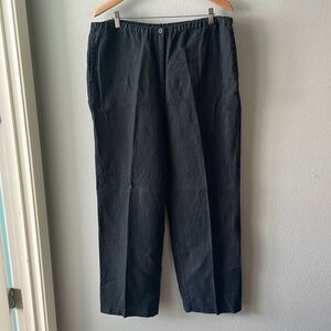 Talbots Black Wide Leg Pants